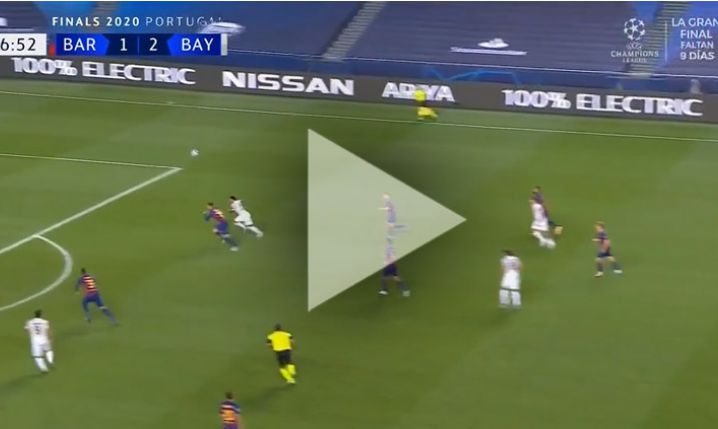 Gnabry strzela na 3-1 z Barceloną! [VIDEO]